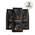 FLORIANUS Coffee — Dark Roast Medium Ground 12oz / 340g — 3-Pack · Free Shipping
