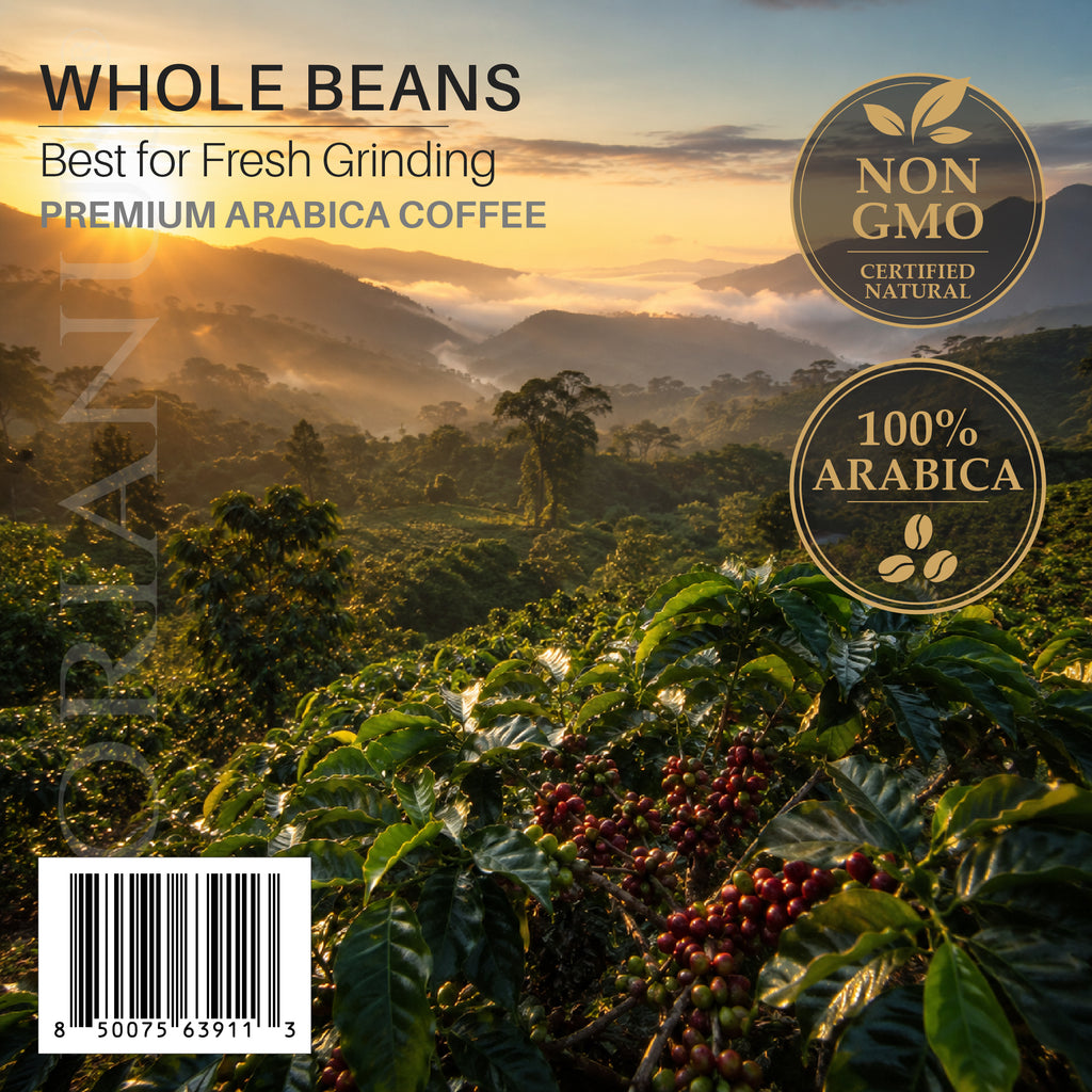 FLORIANUS Coffee — Dark Roast Whole Bean 12oz / 340g — 6-Pack · Free Shipping